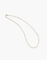 Maslo Jewelry Drawn Cable Chain Necklace Gold | Madewell