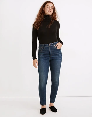Curvy High-Rise Skinny Jeans Lanette Wash | Madewell