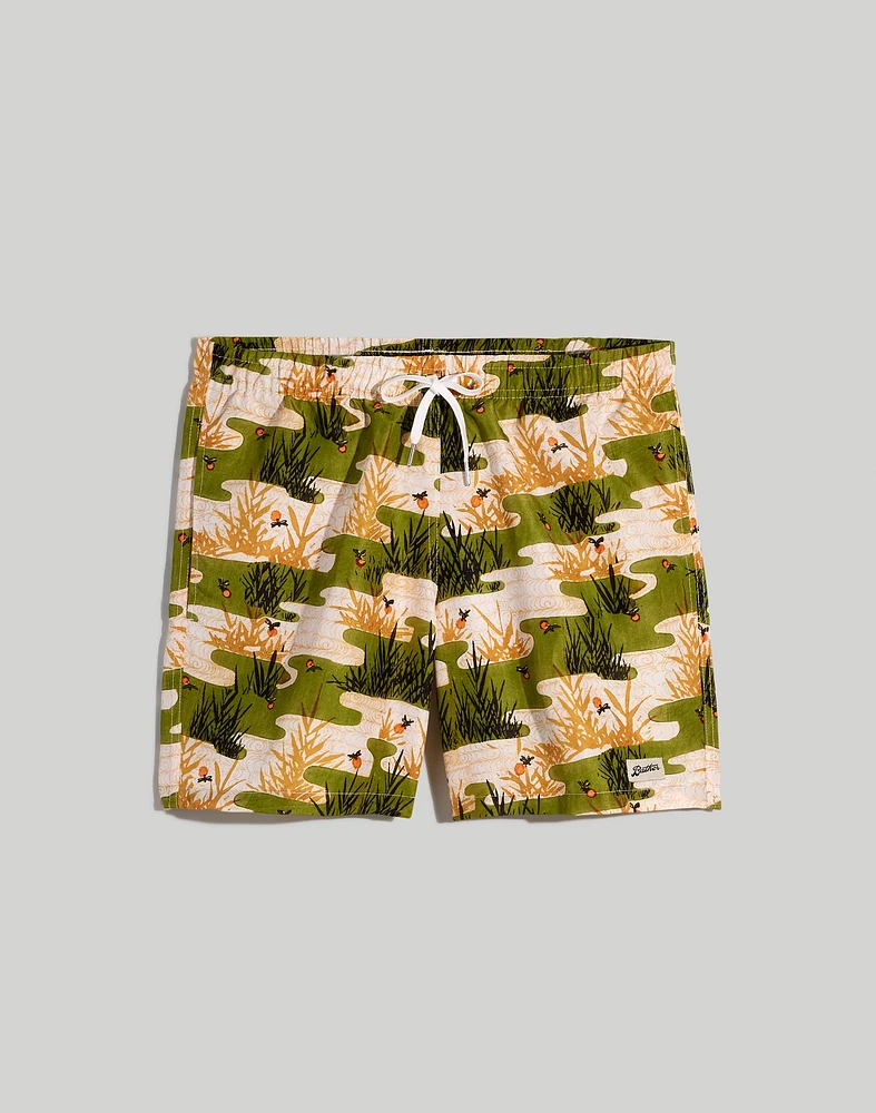 Bather Swim Trunks Koi Pond | Madewell