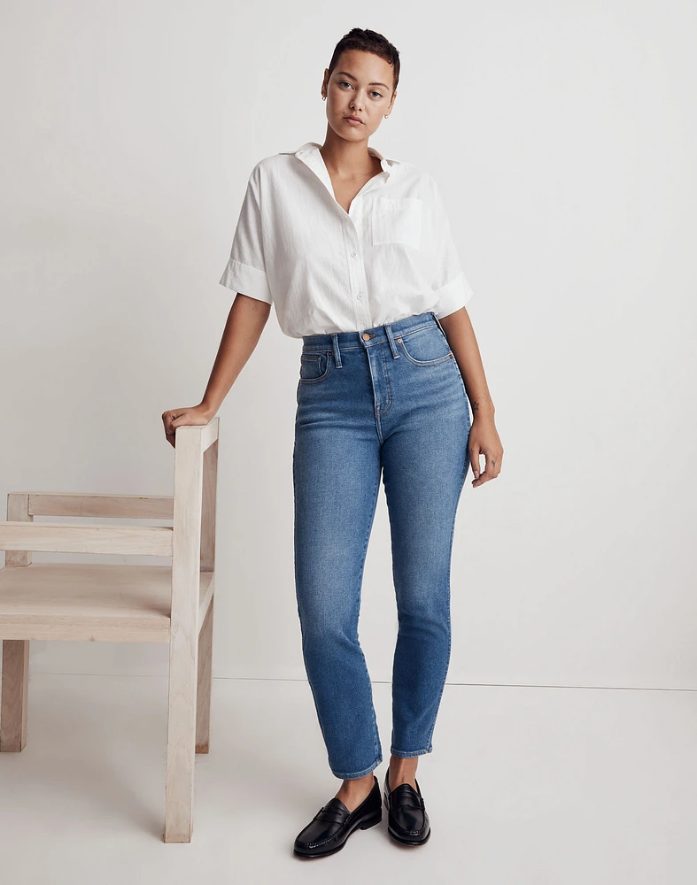 Tall Curvy Stovepipe Jeans Leaside Wash | Madewell