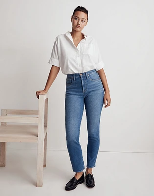 Tall Curvy Stovepipe Jeans Leaside Wash | Madewell