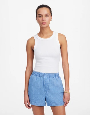 Denim Pull-On Shorts | Madewell