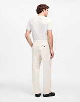 Double-Pleated Trouser Cotton-Linen Blend | Madewell