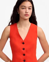 Cutaway Long Vest | Madewell