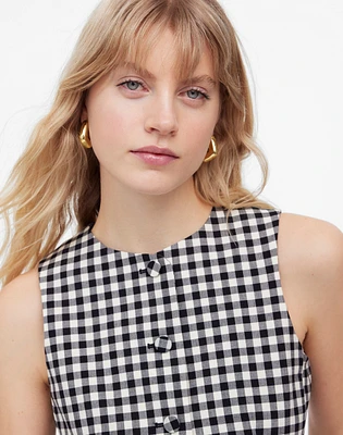 Single-Breasted Crewneck Vest | Madewell