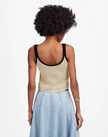 Open-Stitch Sweater Tank | Madewell