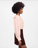 Pleated Linen Mini Skirt | Madewell
