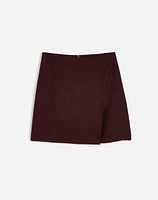 Pleated Linen Mini Skirt | Madewell