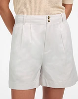 The Drapey Twill Pleated Short | Madewell
