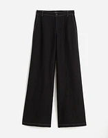 The Tall Zoe Relaxed Wide Pant 100% Linen | Madewell