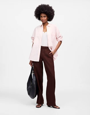 The Easy Pull-On Pant 100% Linen | Madewell