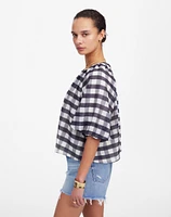 Bubble-Sleeve Top | Madewell