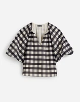 Bubble-Sleeve Top | Madewell