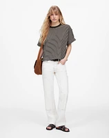 Sweatshirt Tee Stripe | Madewell