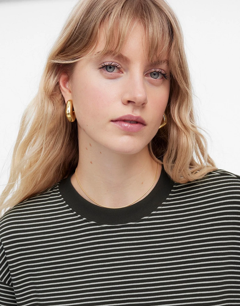 Sweatshirt Tee Stripe | Madewell