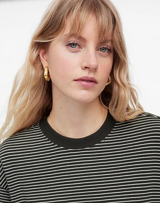 Sweatshirt Tee Stripe | Madewell