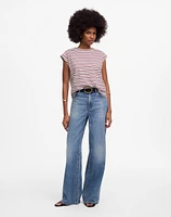Boxy Muscle Tee Stripe | Madewell