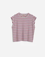 Boxy Muscle Tee Stripe | Madewell