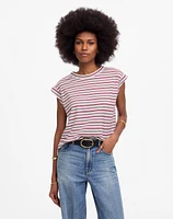 Boxy Muscle Tee Stripe | Madewell