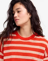 Linen Drop-Shoulder Sweater | Madewell