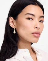 Baroque Freshwater Pearl Statement Hoop Earrings | Madewell