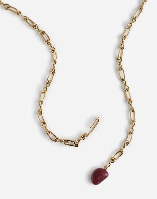 Semiprecious Convertible Chain Necklace | Madewell