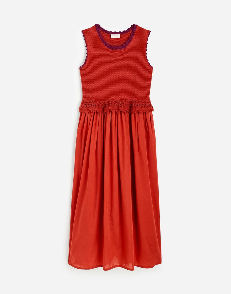 Banjanan Heather Crochet Maxi Dress | Madewell