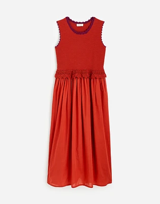 Banjanan Heather Crochet Maxi Dress | Madewell