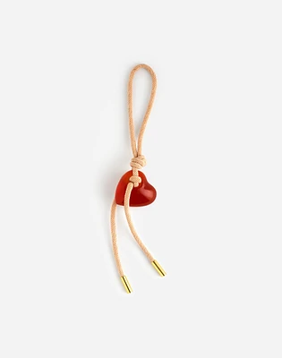 Carved Heart Bag Charm | Madewell