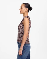 Ruffled Smocked Top Floral | Madewell