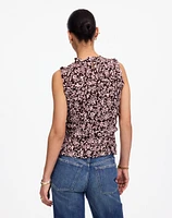 Ruffled Smocked Top Floral | Madewell
