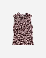 Ruffled Smocked Top Floral | Madewell