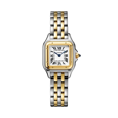 Panthère de Cartier Small Quartz 23 x 30 mm Yellow Gold and Stainless Steel