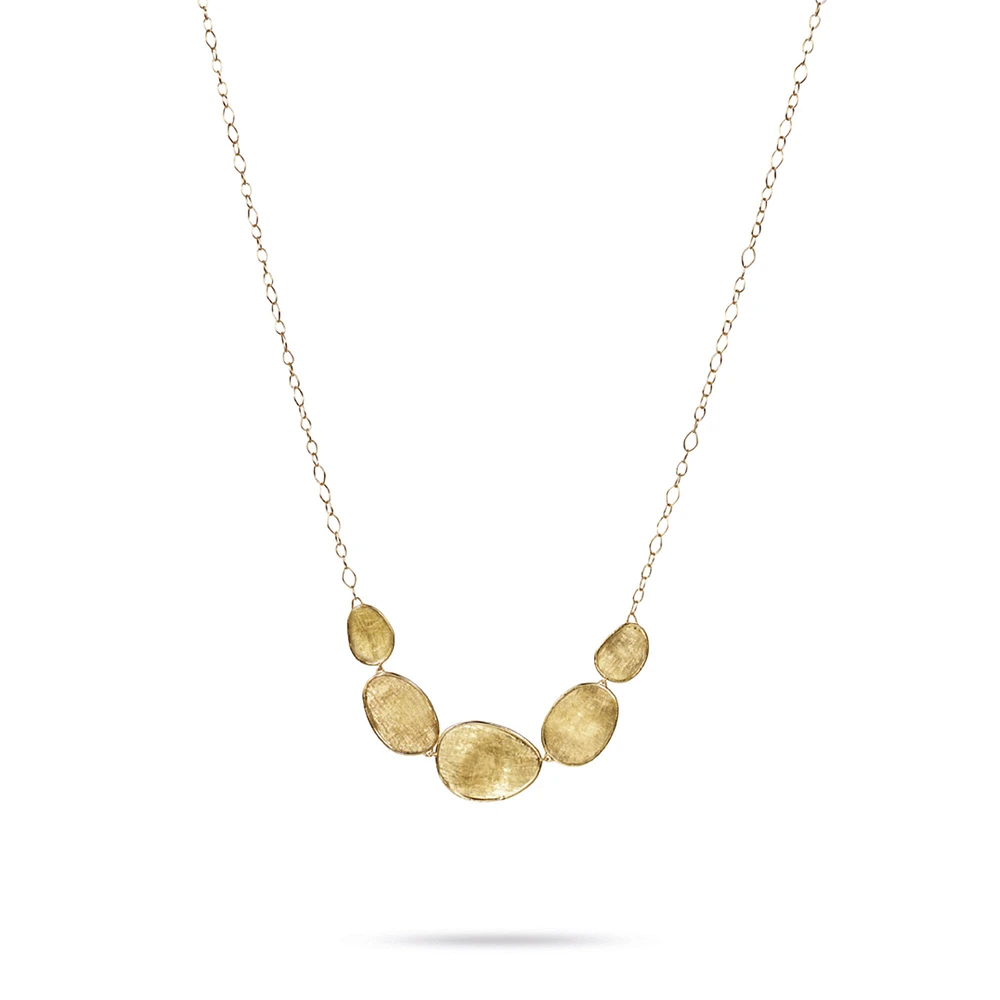 Lunaria Yellow Gold Necklace
