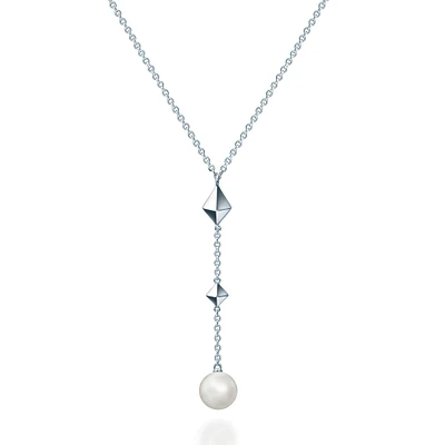 Drop Necklace with Pearl