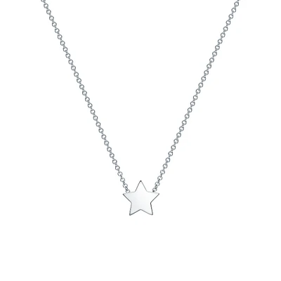 Silver Star Pendant for Kids