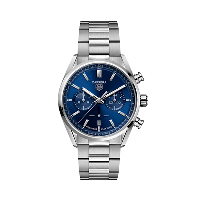 Carrera Automatic Chronograph 42 mm Stainless Steel