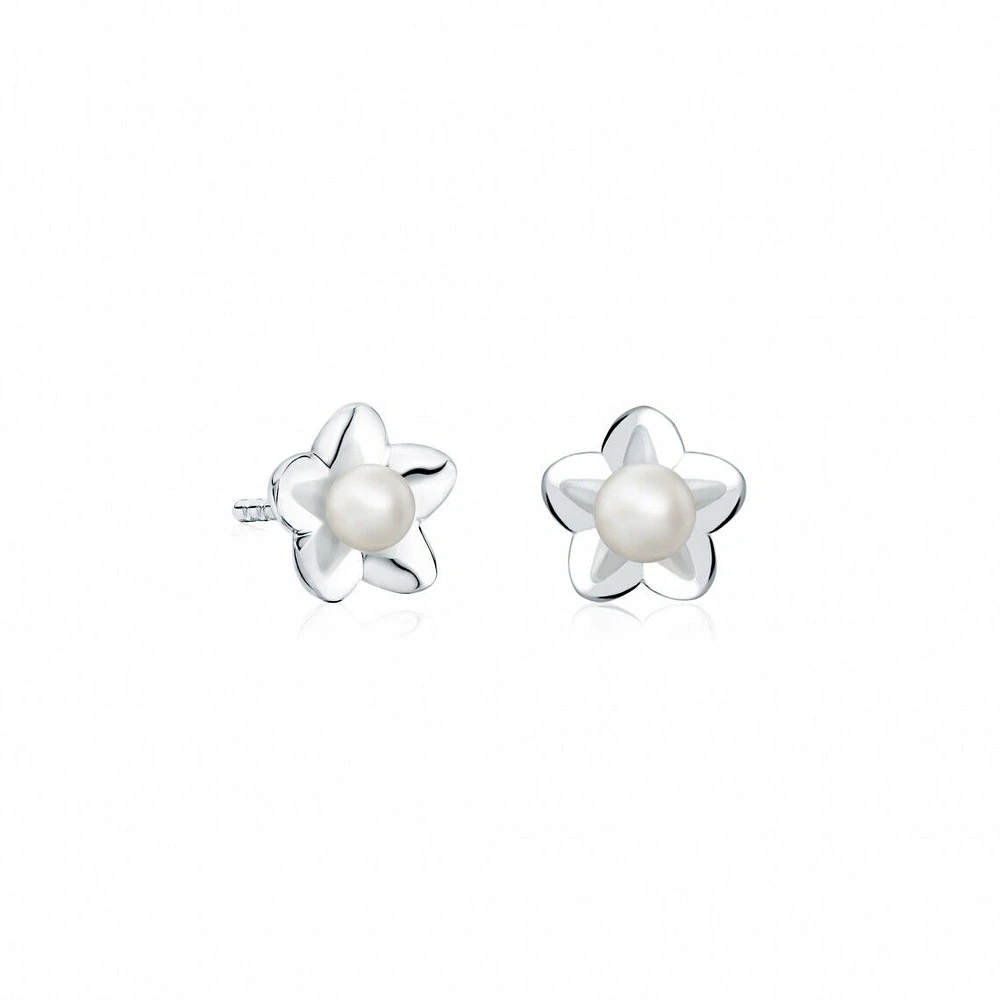 Freshwater Pearl Earrings for Kids