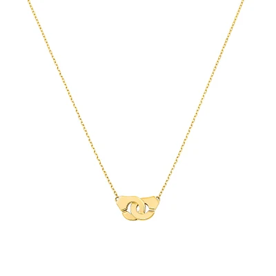 Menottes R8 Yellow Gold Necklace