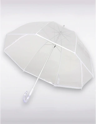 Manteaux Manteaux | La maison du manteau au Québec Parapluie Esthétique Transparent Avec Bordures Blanches