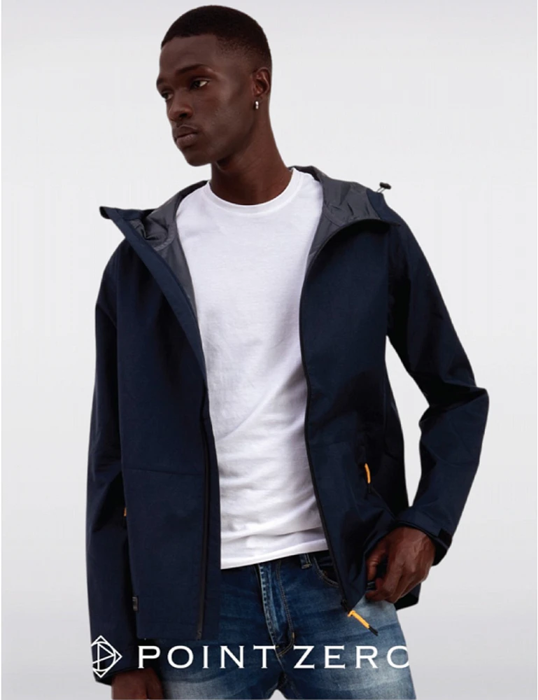 Veste Pluie Hybride Ultralégère Vegan par Point Zero