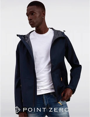 Veste Pluie Hybride Ultralégère Vegan par Point Zero