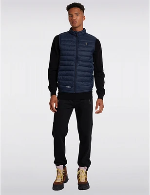 Gilet Matelassé Ultraléger Marine par Point Zero