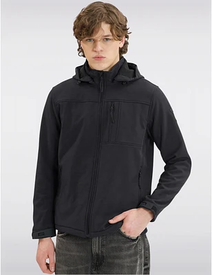 Veste Softshell Dry-Tech Noire par Point Zero
