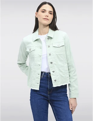 Veste Denim Stretch Classique par Baccini