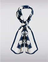 Manteaux Manteaux | La maison du manteau au Québec Châle Foulard Oblong Léger à Imprimé Intemporel de Circles et Roses
