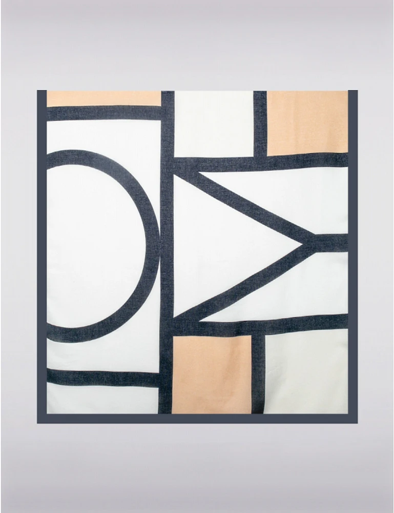 Manteaux Manteaux | La maison du manteau au Québec Foulard Oblong Légèr à Imprimé Géométrique Rafiné et Élégant