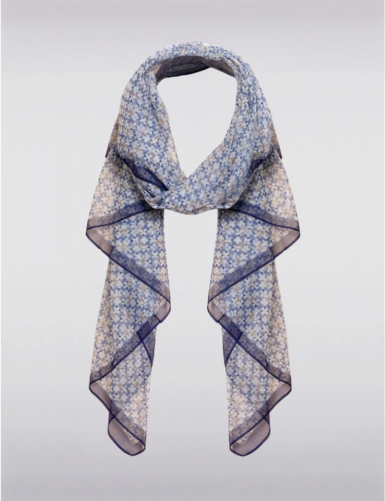 Manteaux Manteaux | La maison du manteau au Québec Foulard Fluide Léger Oversized à Imprimé Trèfle Chic par Saki