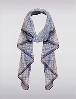 Manteaux Manteaux | La maison du manteau au Québec Foulard Fluide Léger Oversized à Imprimé Trèfle Chic par Saki