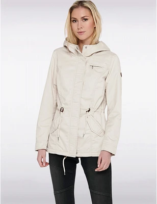 Manteau Léger Capuche Coton Recyclé par ONLY
